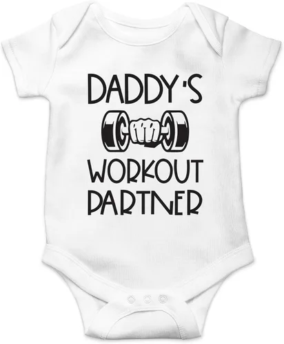Miniatura 13 de CBTwear Body para bebé de entrenamiento para papá, adorable mameluco para niño, divertido y lindo traje para bebé