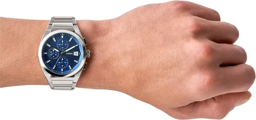 Miniatura 4 de Fossil Everett - Reloj cronógrafo de cuarzo de acero inoxidable para hombre Everett FS5879 - Reloj cronógrafo de acero inoxidable de 0709in