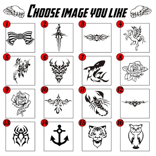 Miniatura 3 de Tatuajes temporales personalizados con nombre/texto, tatuajes de nombre falsos personalizados, adhesivo corporal impermeable temporal para mujeres
