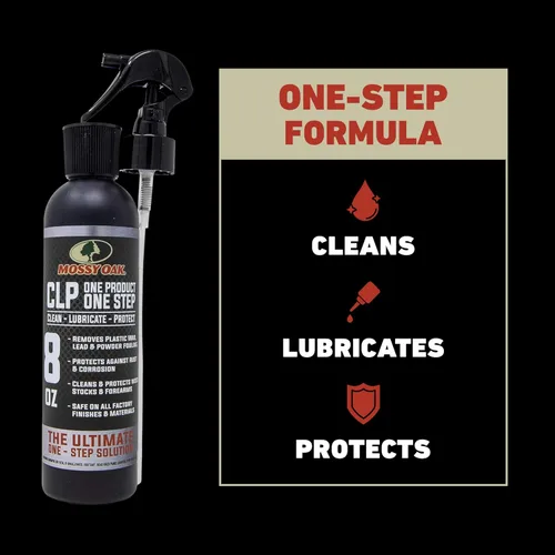 Miniatura 4 de Mossy Oak CLP Gun Cleaning Oil All-in-One Cleaner, Lubricant & Protectant One-Step Gun Oil CLENZOIL