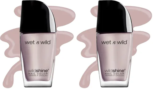 Miniatura 18 de wet n wild Wild Shine Esmalte de uñas, caleidoscopio, capa superior con purpurina, color de uñas