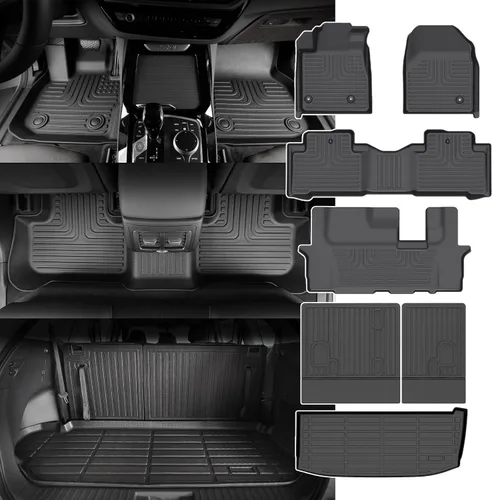 Miniatura 54 de Alfombrillas antideslizantes para automóvil, alfombrillas para todo tipo de clima, accesorios de forro para maletero