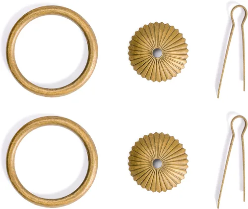 Miniatura 6 de Hardware Philosophy Ring Brass Tiradores de 3 pulgadas – Juego de 2 – Arquitectónico, Diseño de Interiores, Muebles Personalización Hardware