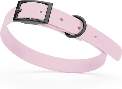 Miniatura 70 de Dogline Biothane - Collar impermeable para perro con hebilla de liberación rápida, resistente cincha de nailon recubierta con resistente y a prueba