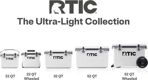 Miniatura 9 de RTIC Enfriador de ruedas ultraligero de 72 cuartos de galón, con aislamiento duro, portátil, para playa, bebidas, bebidas, campamento, picnic