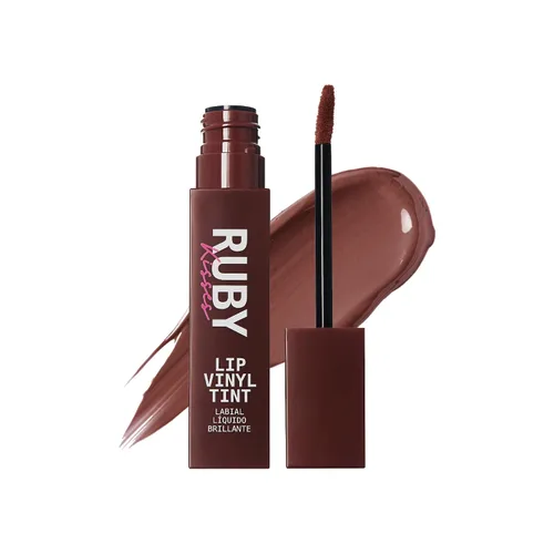 Miniatura 16 de Ruby Kisses Crema labial de terciopelo, lápiz labial con acabado mate, color rico, tinte de labios de larga duración, ligera, nutritiva, PIEL