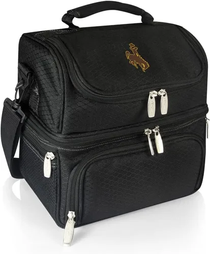 Miniatura 63 de PICNIC TIME NCAA Nebraska Cornhuskers Pranzo - Lonchera aislada con juego de pícnic, bolsa enfriadora para el almuerzo Negro
