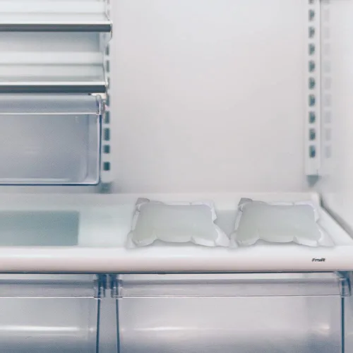 Miniatura 7 de RAINBOW Paquetes de hielo seco para envío de alimentos congelados, bolsas de hielo reutilizables para enfriadores y bolsas de almuerzo, paquetes