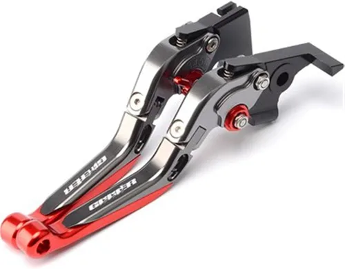 Miniatura 8 de Para Suzuki para GIXXER 250 SF 250SF 150 125 2020 2023 Accesorios de moto CNC ajustable palancas de freno de embrague plegables (color : negro)