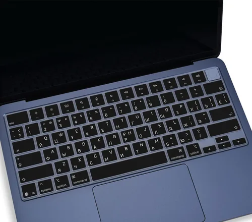 Miniatura 11 de Funda de teclado coreano para Apple MacBook Air 2025 2024 2023 con chip M4 M3 M2 de 15.3 pulgadas A3241 A3114 A2941, MacBook Air de 13.6 pulgadas