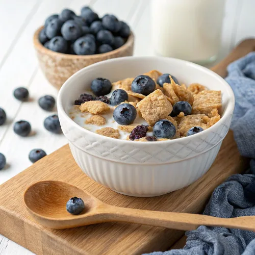 Miniatura 4 de Catalina Crunch Protein Cereal – Cereal para el desayuno con 0.35 onzas de proteína, sin azúcar añadido, sin gluten, magdalenas de arándanos, bolsa