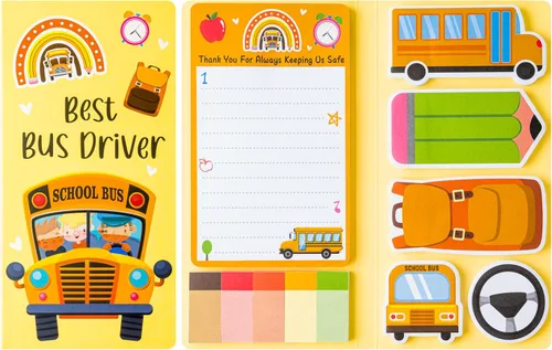 Miniatura 39 de Xqumoi Teaching is A Work of Heart - Juego de notas adhesivas de 550 hojas, lápiz en forma de manzana, blocs de notas autoadhesivas, notas