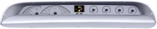 Miniatura 3 de Dakota Digital 63 64 Chevy Impala Kit de medidores personalizables aleación de plata HDX-63C-IMP-S