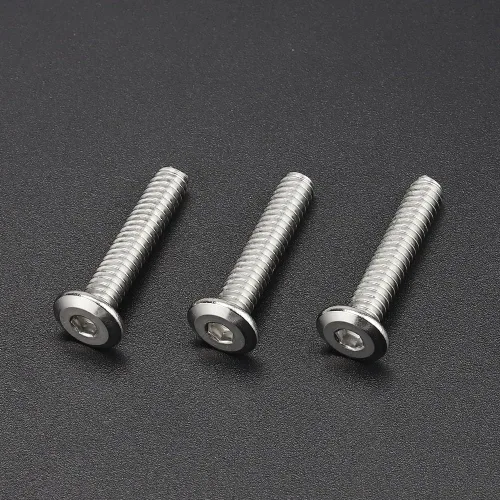 Miniatura 3 de 1/4-20 x 1-1/4" (30 PCS) Tornillo de cabeza plana de cabeza plana, 304 tornillos de unión de acero inoxidable 18-8, rosca completa, pernos