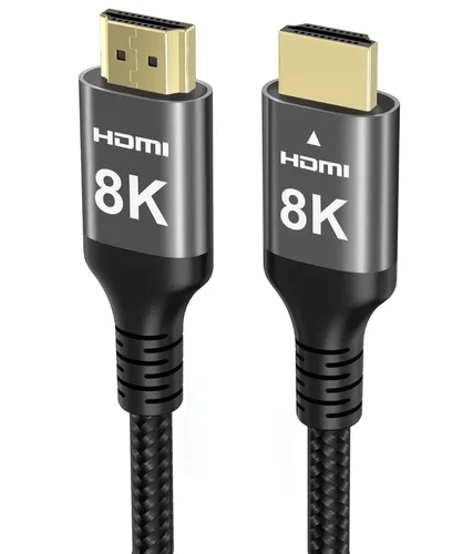 Miniatura 11 de Ubluker Cable HDMI de 10K 8K 4K 4K 48Gbps 1.5 pies, cable HDMI de ultra alta velocidad certificado 4K 240Hz 144Hz 120Hz 8K60Hz 0.01ms HDR10+ eARC