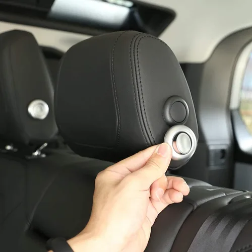 Cubierta de plástico ABS para decoración de botón de interruptor de asiento de automóvil para Land Rover Defender 110 2020 para Defender 90