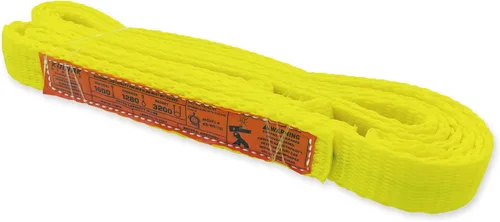 Miniatura 10 de Correa de 1 capa de 1" x 4 pies para elevación 2 paquetes Correas de amarre resistentes para aparejo, movimiento, remolque y elevación KODIAK STRAPS