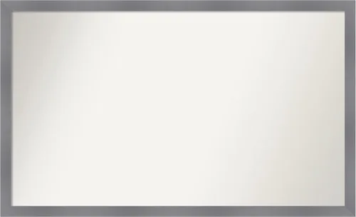 Miniatura 545 de Amanti Art Espejo personalizado, espejo de baño gris plomo a rayas, espejo de pared o espejo de tocador de baño sobre el fregadero