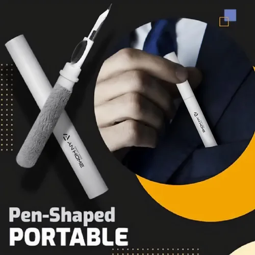 Miniatura 4 de AnHome - Kit de limpieza para Airpods, herramienta de limpieza 3 en 1 para Airpods iPhone, funda para auriculares con cepillo suave, limpieza