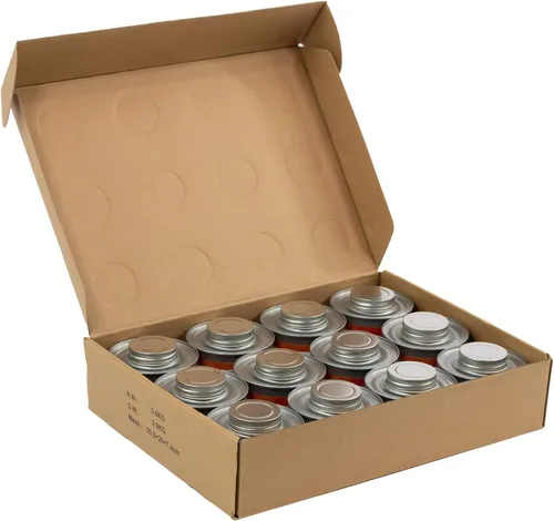 Miniatura 2 de ¡Nuevo y mejorado! Juego de almacenamiento de combustible de cocina de emergencia premium, vida útil de más de 20 años Disponible en 4 latas, 12