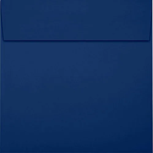 Miniatura 49 de LUXPaper Sobres de invitación cuadrados Despegar y prensar 7 x 7 pulgadas Azul marino Texto de 80 libras 50