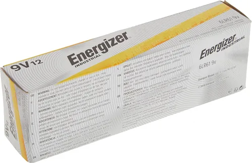 Miniatura 5 de Energizer Baterías industriales de 9 voltios, batería alcalina de 9 V (12 unidades)