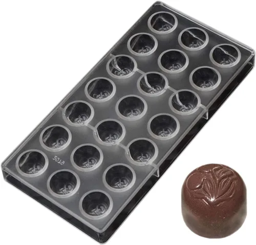 Miniatura 10 de Molde de Policarbonato para Chocolate Molde de Caramelo DIY Plástico Duro Transparente Utensilios de Repostería Herramientas de Pastelería 4