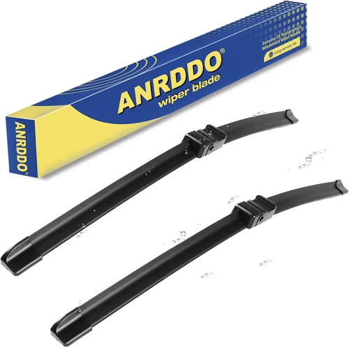 ANRDDO Juego de 2 limpiaparabrisas de repuesto para BMW F01 F02 F04 F07 F10 M5 5 y 7 – Serie 2010-2016 – Juego de 2 limpiaparabrisas de 26 + 18