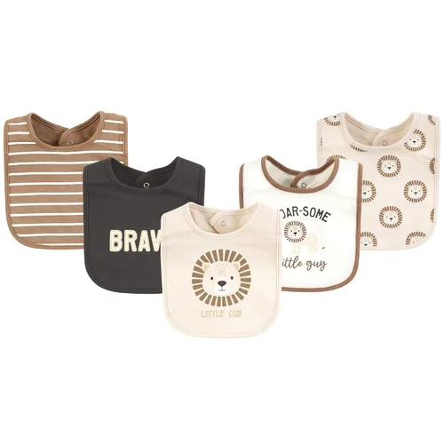 Miniatura 3 de Hudson - Babero unisex de algodón para bebé, baberos de algodón, talla única , Cactus rosa