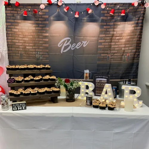 Miniatura 6 de Luces LED de marquesina, letrero de barra iluminado, lámpara de letras para bar, bar, funciona con pilas, para boda, fiesta de cumpleaños, lámpara
