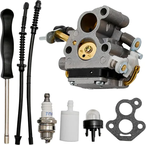 Miniatura 6 de Anxingo 506450501 Repuesto de carburador para motosierra Husqvarna 135 140 435 440 135E 140E 435E 440E para motosierra Jonsered CS2240 CS2240S
