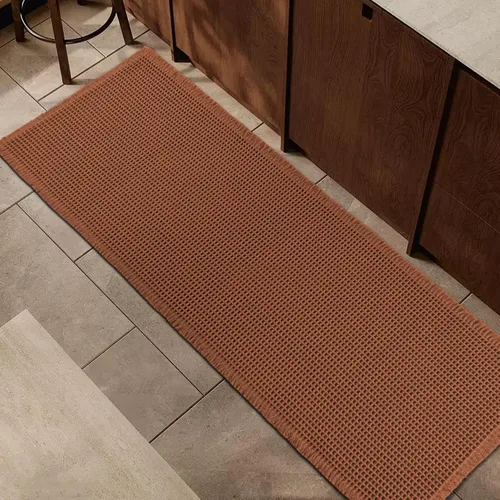 Miniatura 31 de Alfombra de Baño de Lujo tipo Waffle, Súper Absorbente Antideslizante, Alfombras de Baño Bohemias, Ultra Suaves y Cómodas, Lavables a Máquina