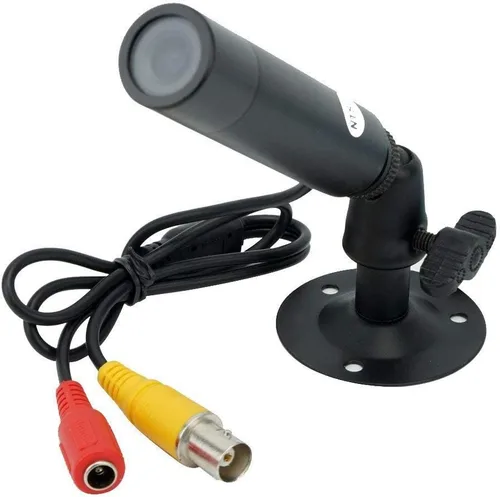 Miniatura 3 de Vanxse® Minicámara de seguridad CCTV 1/3 CCD 1000TVL HD 3.6mm con soporte de bala para interiores