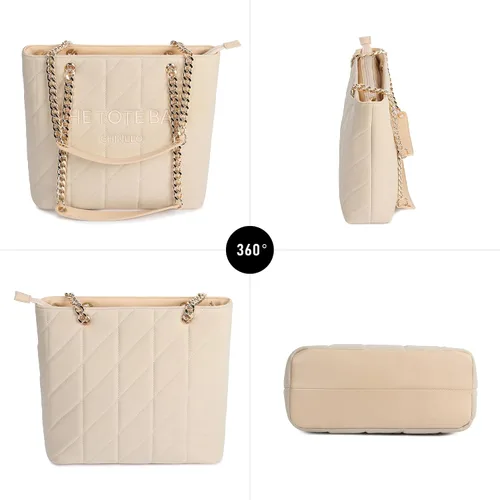 Miniatura 5 de Chinllo Bolso de mano para mujer, bolso mediano con asa superior
