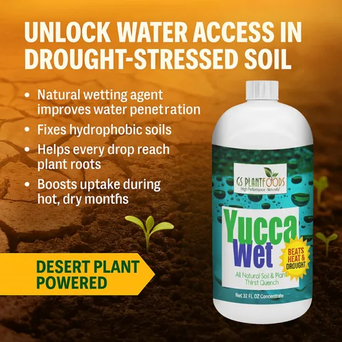 Miniatura 2 de Yucca Húmedo, Extracto de Yucca Líquido - Agente de humectación orgánico y surfactante, Ahora en concentrado de 32 oz