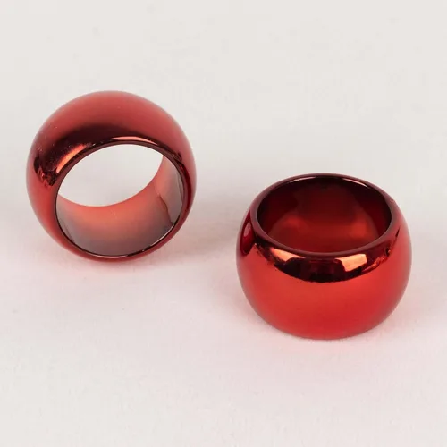 Miniatura 7 de Efavormart - Juego de 20 servilleteros acrílicos rojos al por mayor para ajustes de lugar, bodas, recepciones, cenas o fiestas de vacaciones