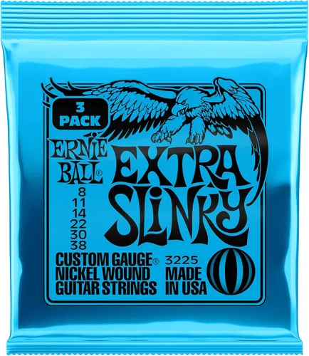 Miniatura 31 de Ernie Ball Regular Slinky - Cuerdas de guitarra eléctrica de níquel enrollado, 6 unidades, calibre 10-46 Regular (38-56)