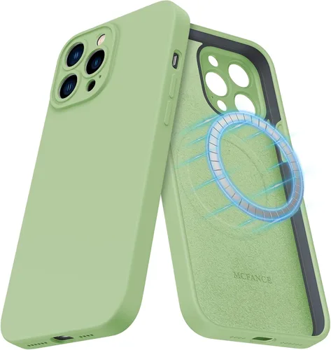 Miniatura 16 de Funda de silicona con soporte para iPhone 17 Pro [compatible con MagSafe] [Protección completa de la cámara] (6.3 pulgadas 2025), fundas de teléfono