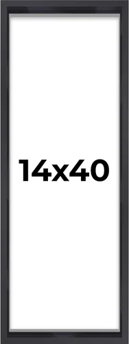 Miniatura 50 de Marco contemporáneo de caja de sombra negra de 14 x 25 pulgadas, profundidad de espacio utilizable, tamaño interior 14 x 25 o 25 x 14 pulgadas