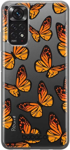 Babaco ERT Group - Funda para Xiaomi REDMI Note 11S 4G/REDMI Note 11 4G, diseño original y oficial de mariposas 002 adaptado a la forma del teléfono