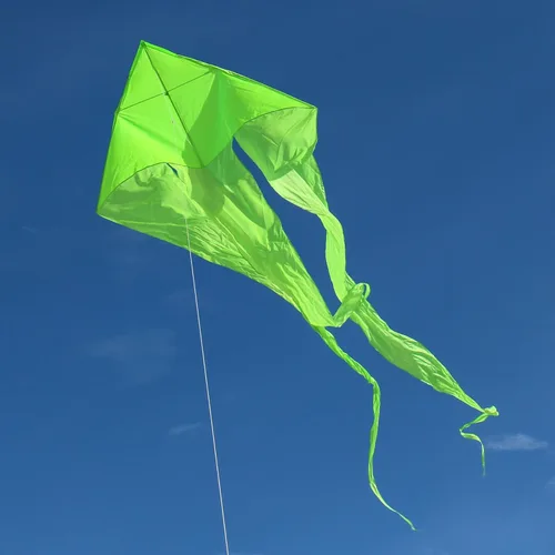 Miniatura 3 de In the Breeze Wave Delta Kite, cometa de una sola línea, tela Ripstop y tafetán, línea y bolsa incluidas