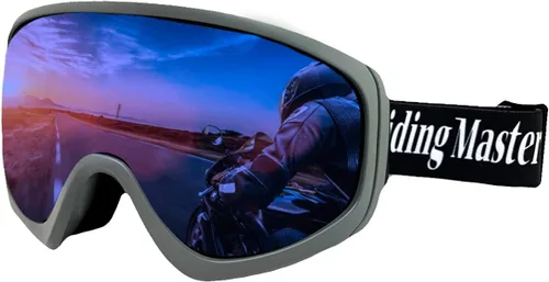 XII WY - Gafas de motocicleta para motocross, antiniebla, a prueba de viento, ATV, a prueba de polvo, resistente a los arañazos, para carreras de