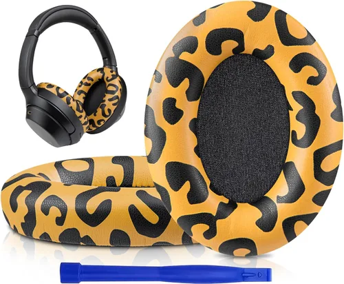 Miniatura 15 de SOULWIT Almohadillas profesionales de repuesto para auriculares Sony WH-1000XM3 (WH1000XM3) supraaurales, almohadillas para los oídos con cuero