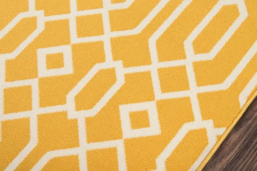 Miniatura 4 de Momeni BAJA0BAJ-3CHR860D, baja Colección, 8'6" x 13', Carbón vegetal, Polipropileno, Amarillo