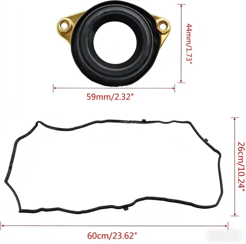 Miniatura 9 de Juego de juntas de tapa de válvula de motor para Honda Accord 2.4L K24 2013-2017, almohadilla de cubierta de cámara de válvula OE 12030-5A2-A01