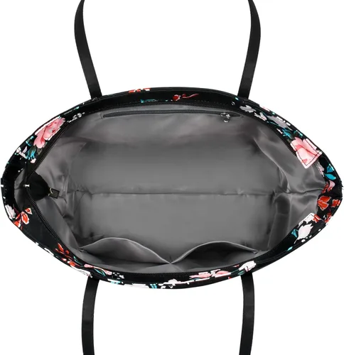 Miniatura 4 de Bolso de hombro floral para mujer, impermeable, para adolescentes, playa, escuela