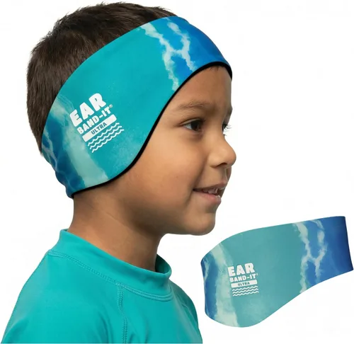 Miniatura 32 de Earvolution Ear Band-It Ultra Swimming Headband for Kids and Adults - Invented by Ear, Nose, and Throat Physician - Custom Anti-Slip Grip Neoprene