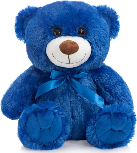 Miniatura 10 de Oso de peluche súper color, juguete de peluche para niños, novia, familia, felicitaciones, baby shower, cumpleaños, beige, 14 pulgadas