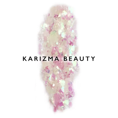 Miniatura 2 de KARIZMA Purpurina iridiscente. Cara gruesa, cabello, ojos y cuerpo de 1.06 oz para mujeres. Rave, accesorios para festivales, maquillaje cosmético.