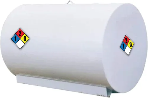 Miniatura 3 de NFPA 704 Diamond 1-2-0-0 - Etiqueta adhesiva Vinilo de 10 pulgadas para materiales peligrosos de respuesta de emergencia
